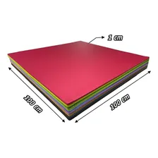 Tatame Tapete Eva 1x1 10mm 100x100x1cm 1m2 Foto mini 2