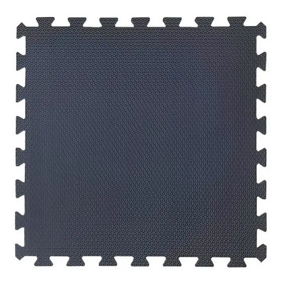 Tatame Tapete Eva 1x1 Metro 40mm 100x100x4cm Preto Foto 1