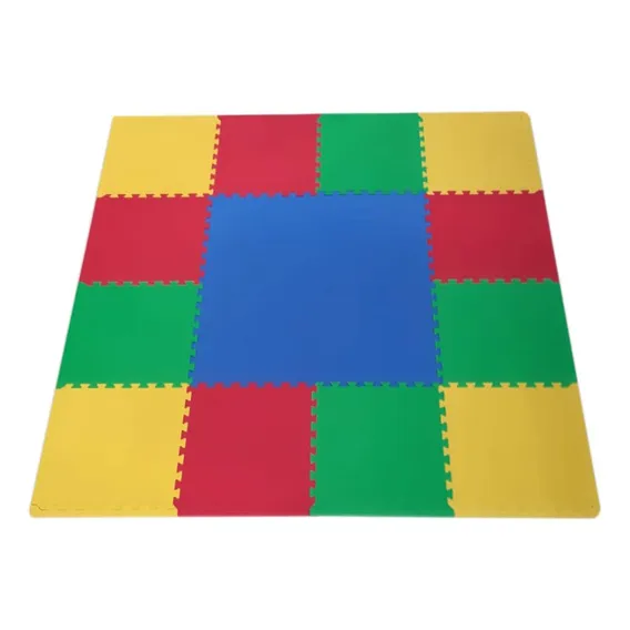 Tatame Tapete Eva 50x50 10mm Kit 20 Un. Academia - Escolas Foto 1