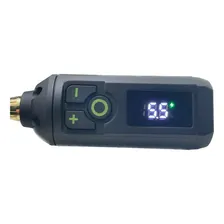 Tattoo Led Lcd Rca Fonte Para Máquina Tatuagem Mini Bateria Cor Preto Foto mini 1