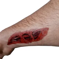 Tatuagem 3d Temporárias Halloween Assustadora Sortidas Foto mini  2