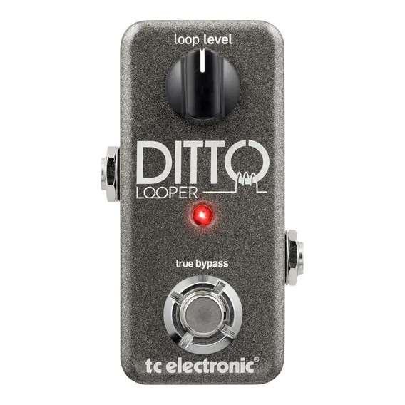 Tc Electronic Ditto Looper Pedal Looper para baixo cinza Foto 1