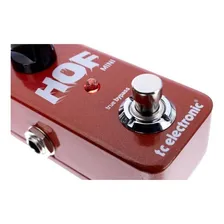 Tc Electronic Hall Of Fame Mini Cor Vermelho Foto mini 4