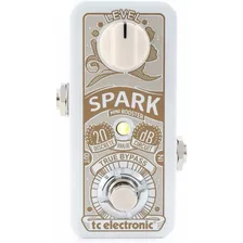 Tc Electronic Pedal Spark Mini Booster P/ Guitarra Mfull Cor Branco Foto mini 1