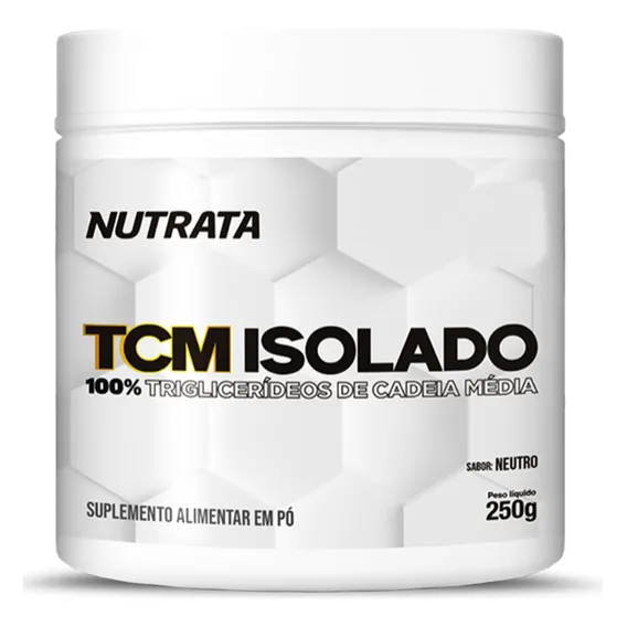 Tcm Isolado em Pó 250g Triglicerídeos Nutrata Foto 1