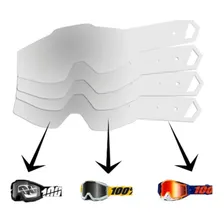 Tear Off Mattos Oculos 100% Accuri Strata Racecraft 10 Unid Foto mini 2