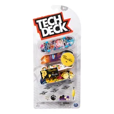 Tech Deck Primitive Fingerboard 4-pack Skate Dedo Skateboard Foto  mini 1
