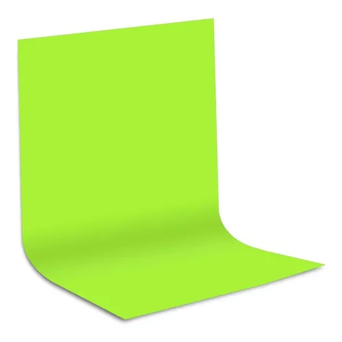 Tecido 2x3 Verde Fundo Infinito Foto Mais 15 Presilhas Foto 1