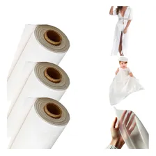 Tecido Cambraia 100% Algodão Branca 5,00x1,50 Larg Atacado Cor Branco Foto  mini 1
