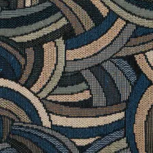 Tecido Jacquard Milão Azul Desenho Do Tecido Foto mini 1