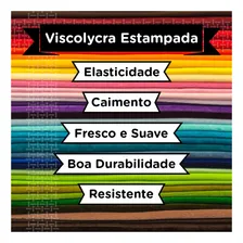 Tecido Malha Viscolycra Estampada 1 X 1,70 Cor Modelo 5 Foto mini 3