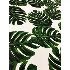 Tecido Para Decoração Jacquard Costela De Adão 5m Cor Verde Foto mini 3