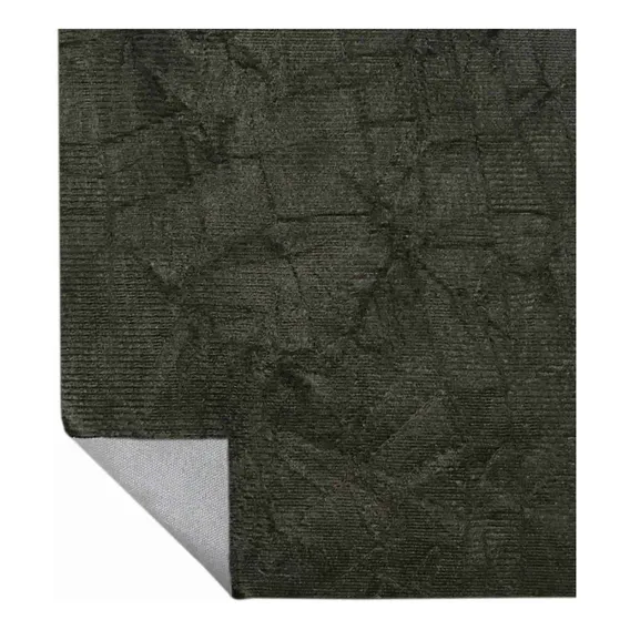 Tecido Para Sofá Veludo Amassado Decoração Kit 10 Mts Cor Marrom Foto 1