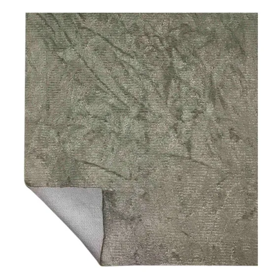 Tecido Para Sofá Veludo Amassado Decoração 1 Metro Móveis Desenho Do Tecido Flake Foto 1