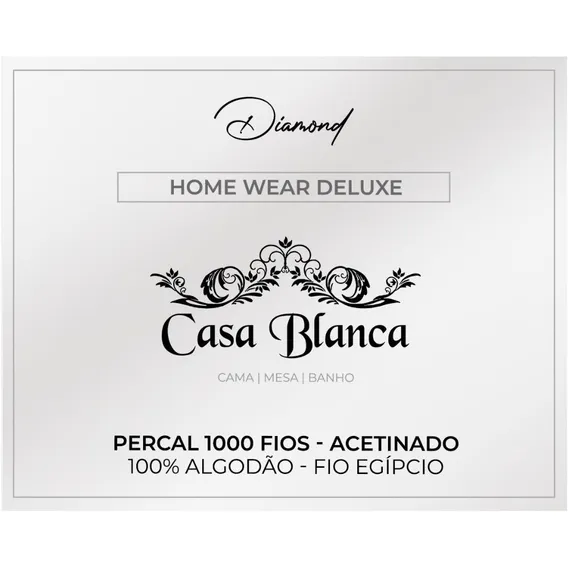 Tecido Percal 1000 Fios 100% Algodão Egipcio 10,00x2,80 Mts Cor Branco Desenho Do Tecido Liso Foto 1