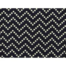Tecido Sofá Cotone Impermeável Estampas Diversas 10x1,40 Cor Preto E Branco Desenho Do Tecido Ziguezague Foto mini 1