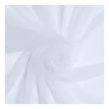 Tecido Tule Liso Poliamida Branco 8x2,40 Mts Foto mini 2