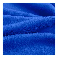 Tecido Ultra Soft Fleece 1m X 1,60m Cor Azul Royal Foto  mini 1