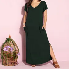 Tecido Viscolycra 6m X 1,80m Vestido Macacao Saruel Blusa Cor Laranja Foto mini  3
