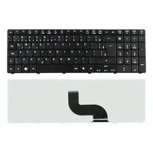 Teclado Acer 5536 5538 5736 5750 7750 Nsk-alc1d Nsk-alc1b Cor Preto Foto mini 1