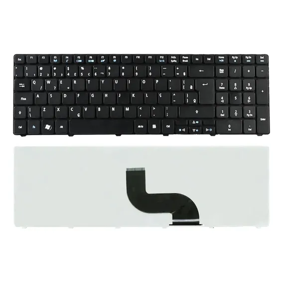 Teclado Acer 5536 5538 5736 5750 7750 Nsk-alc1d Nsk-alc1b Cor Preto Foto 1