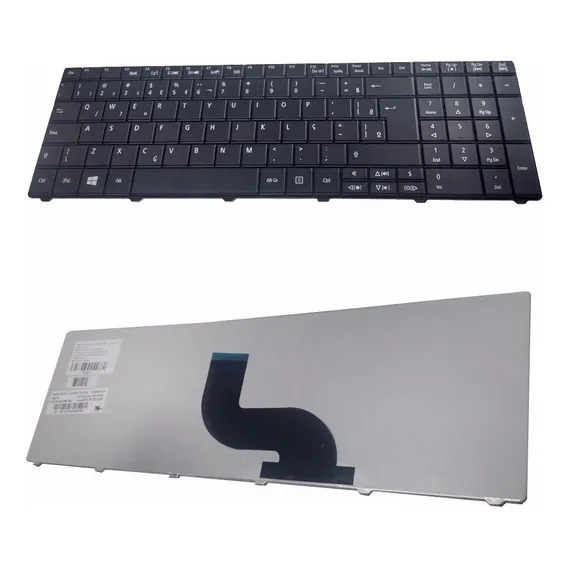 Teclado Acer Aspire E1-531 571 Pk130pi1b27 Mp-09g36pa-6981w Cor Preto Foto 1