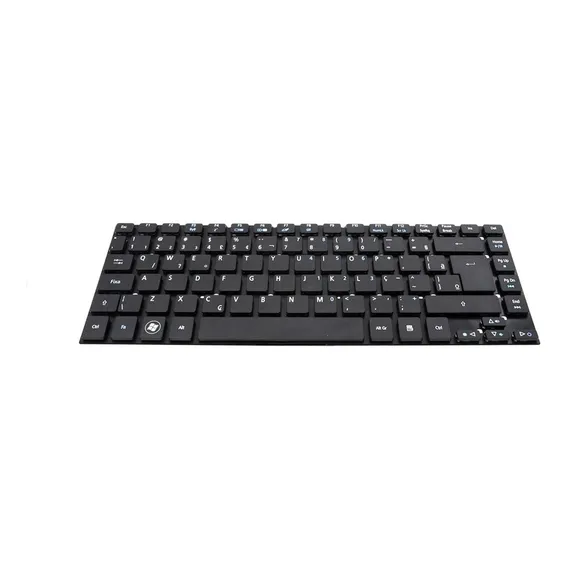 Teclado Acer Aspire E14 Es1-411-c8fa Es1-431 Es1-431-c3w6 Br Cor Preto Idioma Português Brasil Foto 1