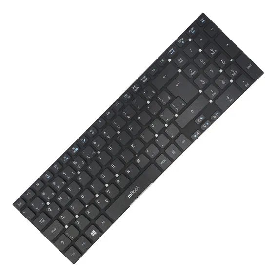 Teclado Acer Aspire E5 571 54mc Pk130n41a30 Pk130in2a00 Cor Conforme Imagens Do Anúncio Idioma Foto 1