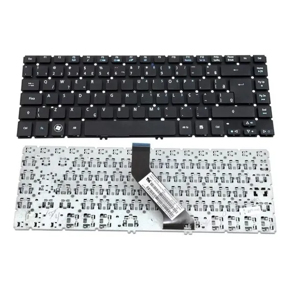 Teclado Acer V5-471 V5 Mp-11f76pa-4424 Ms2360 Nsk-r26sw 1b Cor Preto Foto 1