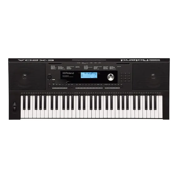 Teclado Arranjador 61 Teclas Roland E-x20a Com Fonte Ex20 Foto 1