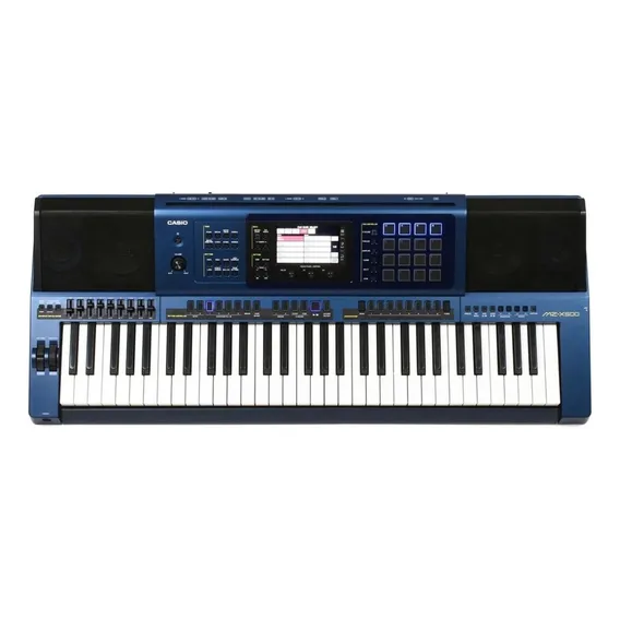 Teclado Arranjador Casio Mz-x500 61 Teclas Profissional Cor Azul-marinho 110V/220V Foto 1