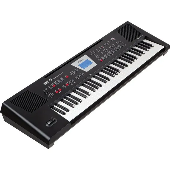 Teclado Arranjador Roland Bk 3 Preto Bk-3 -e 1a Foto 1