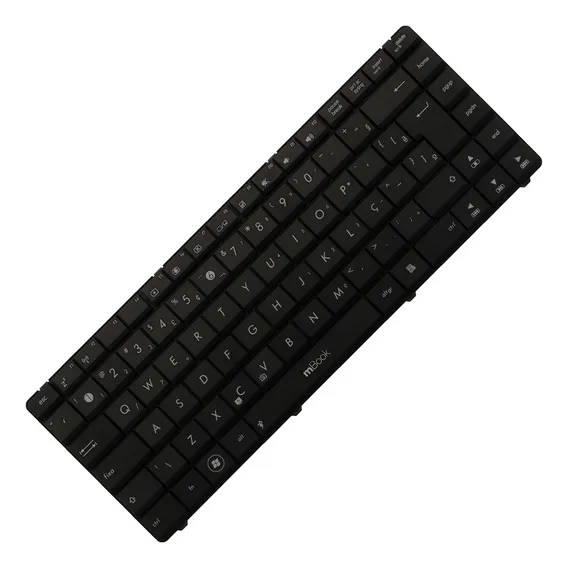 Teclado Asus K43 K43br K43by K43e K43ta K43tk K43u K43s Ç Cor Preto Idioma Português Brasil Foto 1