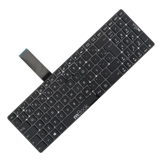 Teclado Asus X751lj X751lx X751lx-dh71 Br Cor Leia A Descrição Idioma Compare Tecla Enter Foto 1