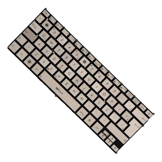 Teclado Asus Zenbook Ux21e-dh71 Ux21e-sh52 Cor Leia A Descrição Idioma Compare Tecla Enter Foto 1