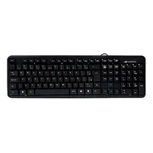 Teclado Básico Com Fio Usb Preto Kb-11bk C3tech Foto mini 1