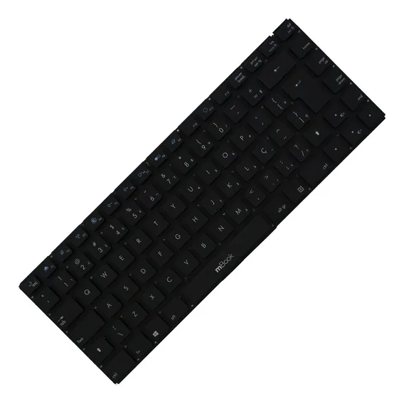 Teclado Cce Ultrathin T345 T325 T745 Cor Preto Idioma Português Brasil Foto 1