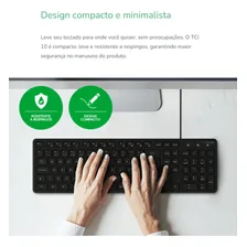 Teclado Compacto Com Fio Intelbras Tci 10 - Intelbras Cor de teclado Preto Idioma Português Brasil Foto mini 4