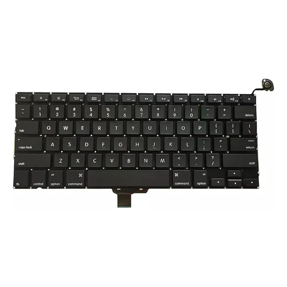 Teclado CompatÃvel Com Macbook Pro A1278 Layout Us Foto 1