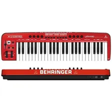 Teclado controlador Behringer Umx490 de 49 teclas com placa Foto mini 1