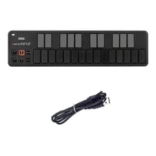 Teclado Controlador Korg Nanokey2 Usb Midi Preto Foto  mini 1
