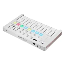 Teclado Controlador Midi Arturia Minilab 3 Alpine White 25 Teclas Foto mini 3