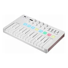 Teclado Controlador Midi Arturia Minilab 3 Alpine White 25 Teclas Foto mini 2