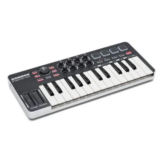 Teclado Controlador Midi Usb Samson Graphite M25 Foto 1