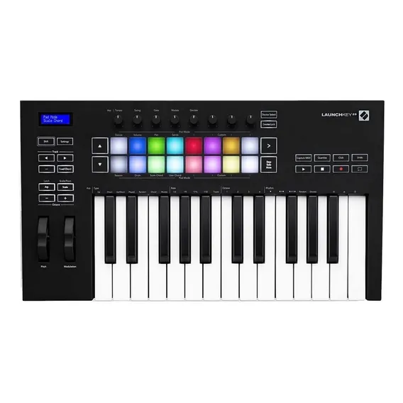 Teclado Controlador Novation Launchkey 25 Mk3 Usb Foto 1
