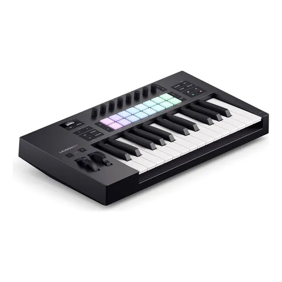 Teclado Controlador Novation Launchkey 25 Mk4 25 Teclas Foto 1