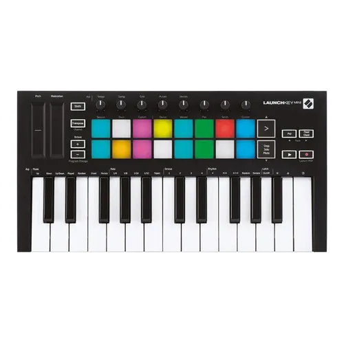 Teclado Controlador Novation Launchkey Mini Mk3 Foto 1