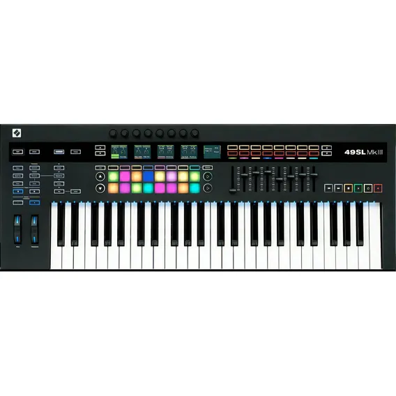 Teclado Controlador Novation Sl Mk3-49 Usb / Midi Foto 1