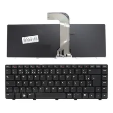 Teclado Dell 14r N4050 N4110 Vostro 3350 3450 3550 3555 Ç Cor Preto Foto mini 1