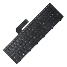 Teclado Dell Inspiron 17r-n7110 N7110 Vostro 3750 Cor Preto Idioma Inglês Us Foto mini 1